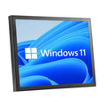Zhixianda 17 Zoll Metallgehäuse Open Frame Industriemonitor Wandhalterung Eingebetteter IPS-Bildschirm mit VGA-DVI-HDMI-Schnittstelle