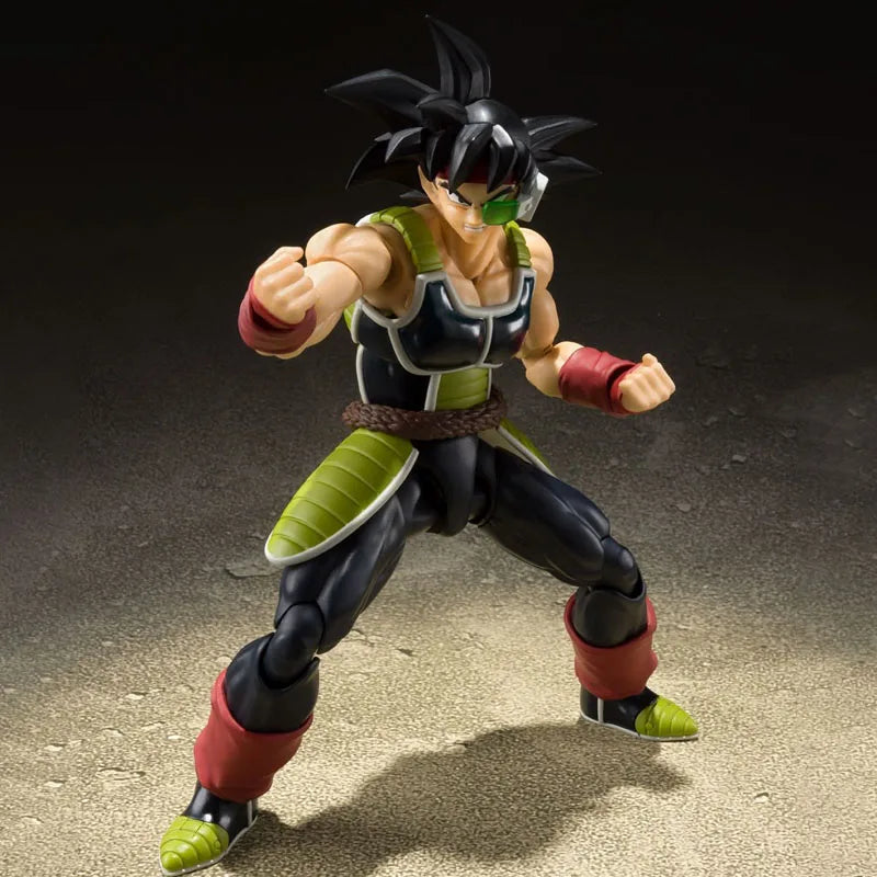 Low price In Stock BANDAI Original S.H.Figuarts DRAGON BALL BARDOCK SHF Action Figure Model Toy Gift for Kids Foam Box Packaging