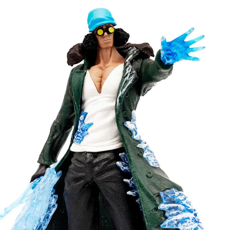 31cm One Piece Figuren Aokiji Kuzan Anime Figur Pvc Modell Statue Puppe Sammlung Dekoration Ornamente Spielzeug Geschenk