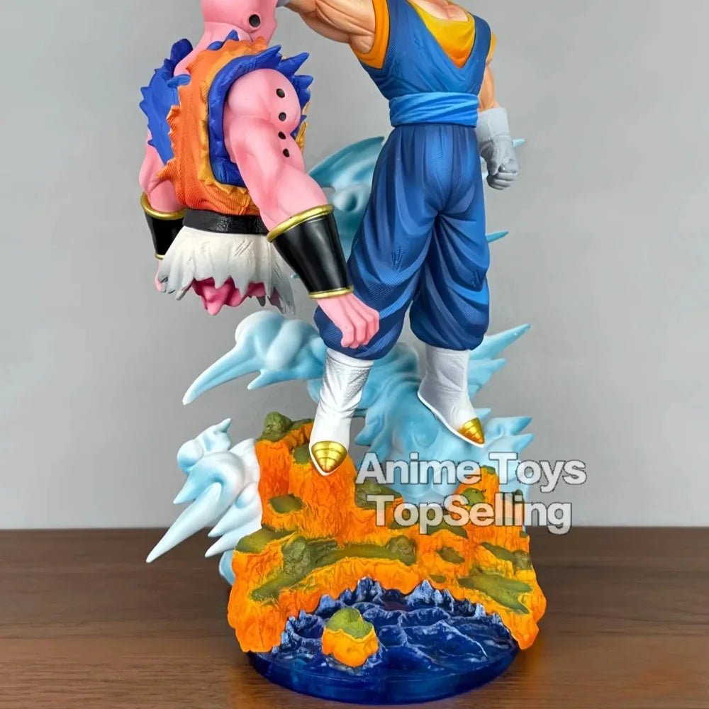 32 cm VegettoVsBuu Modell Dragon Ball Actionfigur Super Saiyan Goku Vegeta PVC Statue Puppensammlung Desktop Kinderspielzeug Geschenke