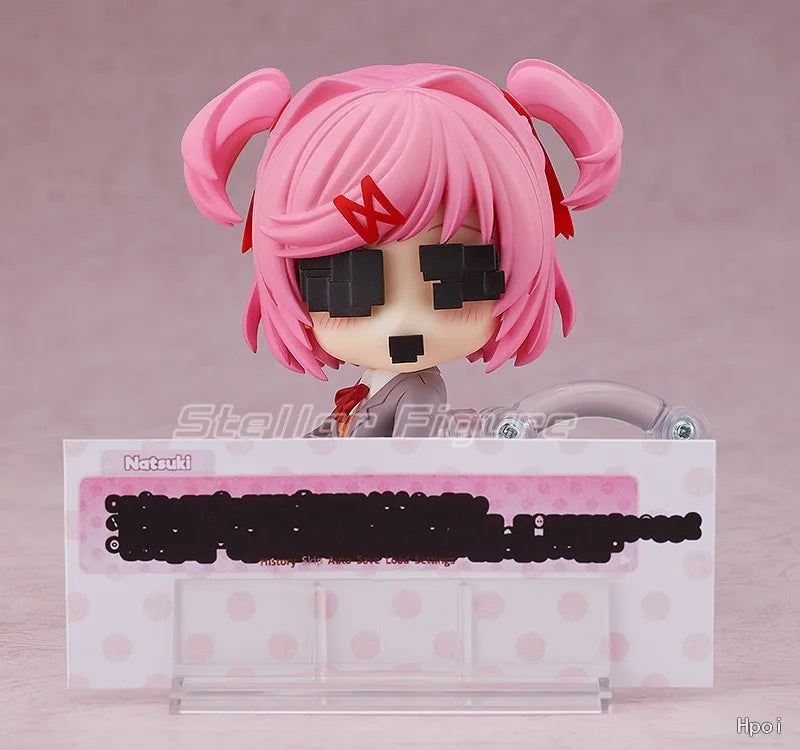 【TM】 Original GSC Nendoron 2077 Doki Doki Literary Club Natsuki Figures Model Collection Anime