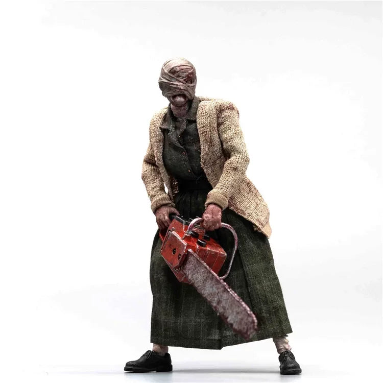 Biohazard 1/12 Chainsaw Man Zombie Lady Articulated Action Figures Collectible Model For Adult Horror Fans Birthday Day