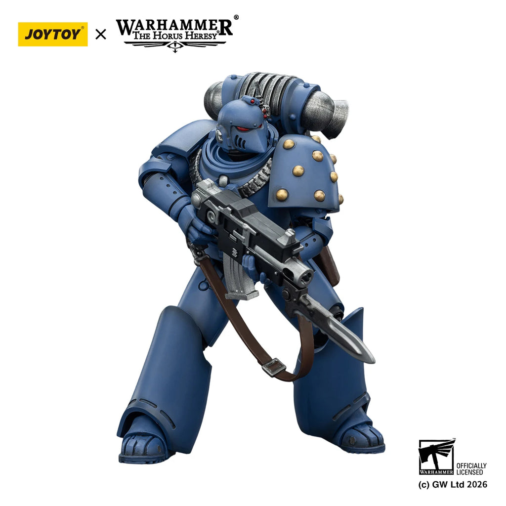 JOYTOY Warhammer 40K Ultramarines MKVI Tactical Legionary 1/18 Action Figure Toys Collection