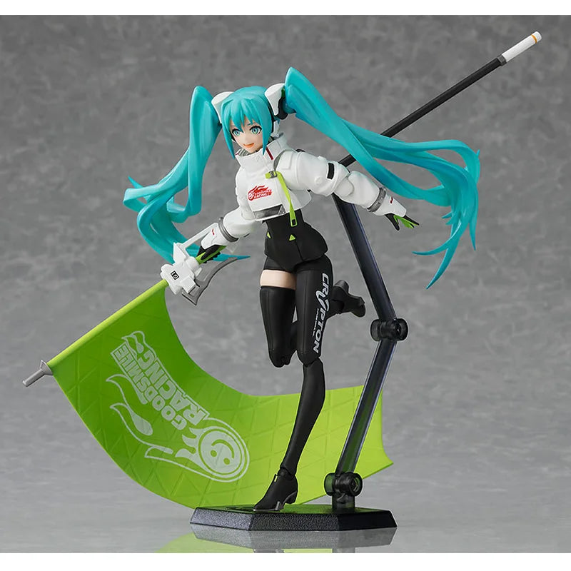 100% Original Figma SP 149 Hatsune Miku GT Project Racing Miku 2022 ver In Stock Anime Action Collection Figures Model Toys