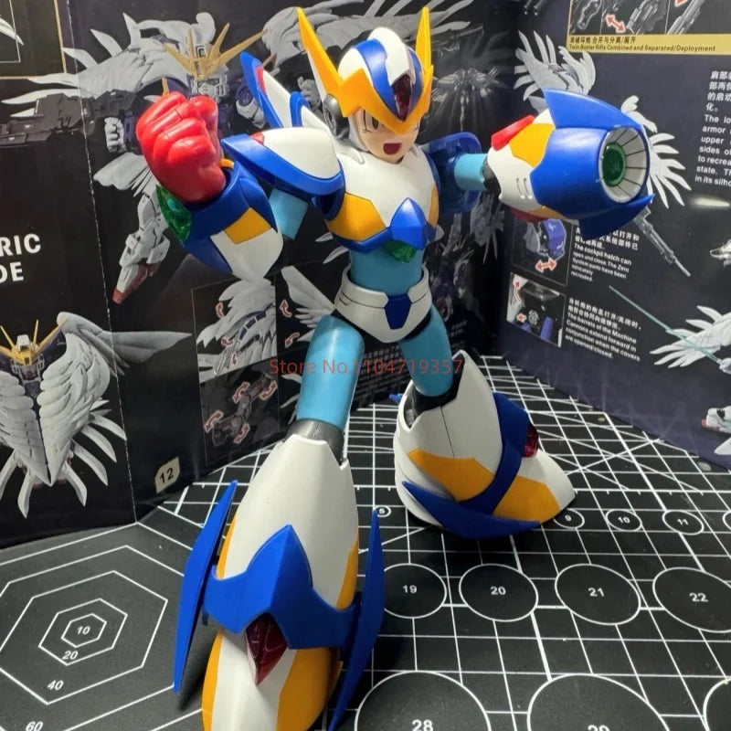 Ss Model Ko Kotobukiya Kp701 Rockman X Falcon Armor Action Figure Megaman X5 Anime Figures Assembly Model Toys Kit Birthday Gift