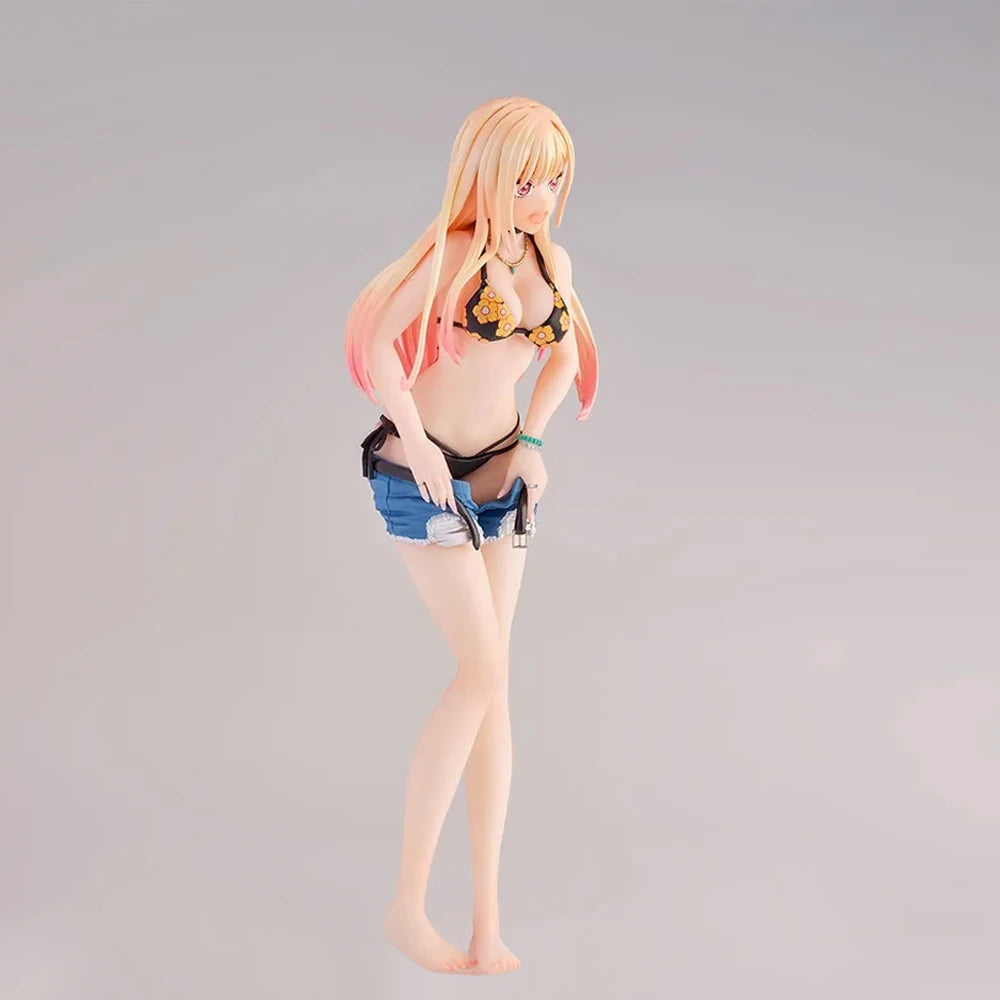 Anime Marin Kitakawa figure swimsuit Girl figurine Adult Model Kitagawa Marin action figure Dress up doll Collect Toy Boys Gifts