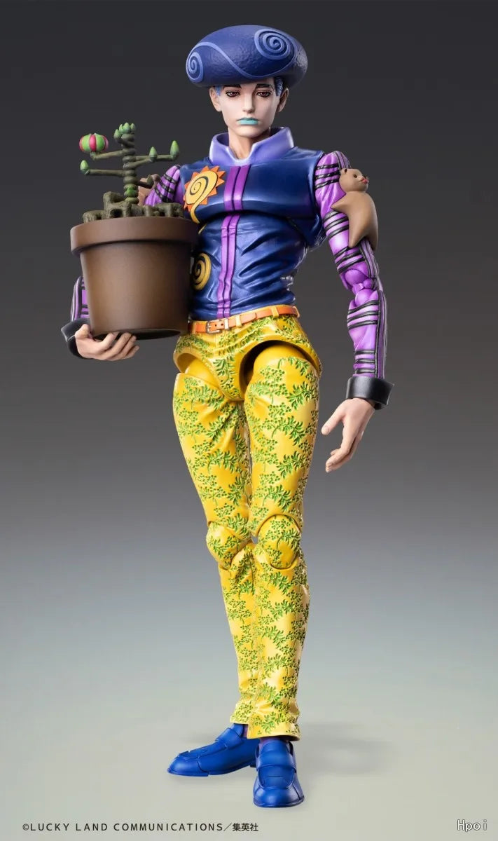In Stock MEDICOS-E Super Action Statue JoJo's Bizarre Adventure Part 8 JoJolion Toulong Special Edition Action Figure Gift