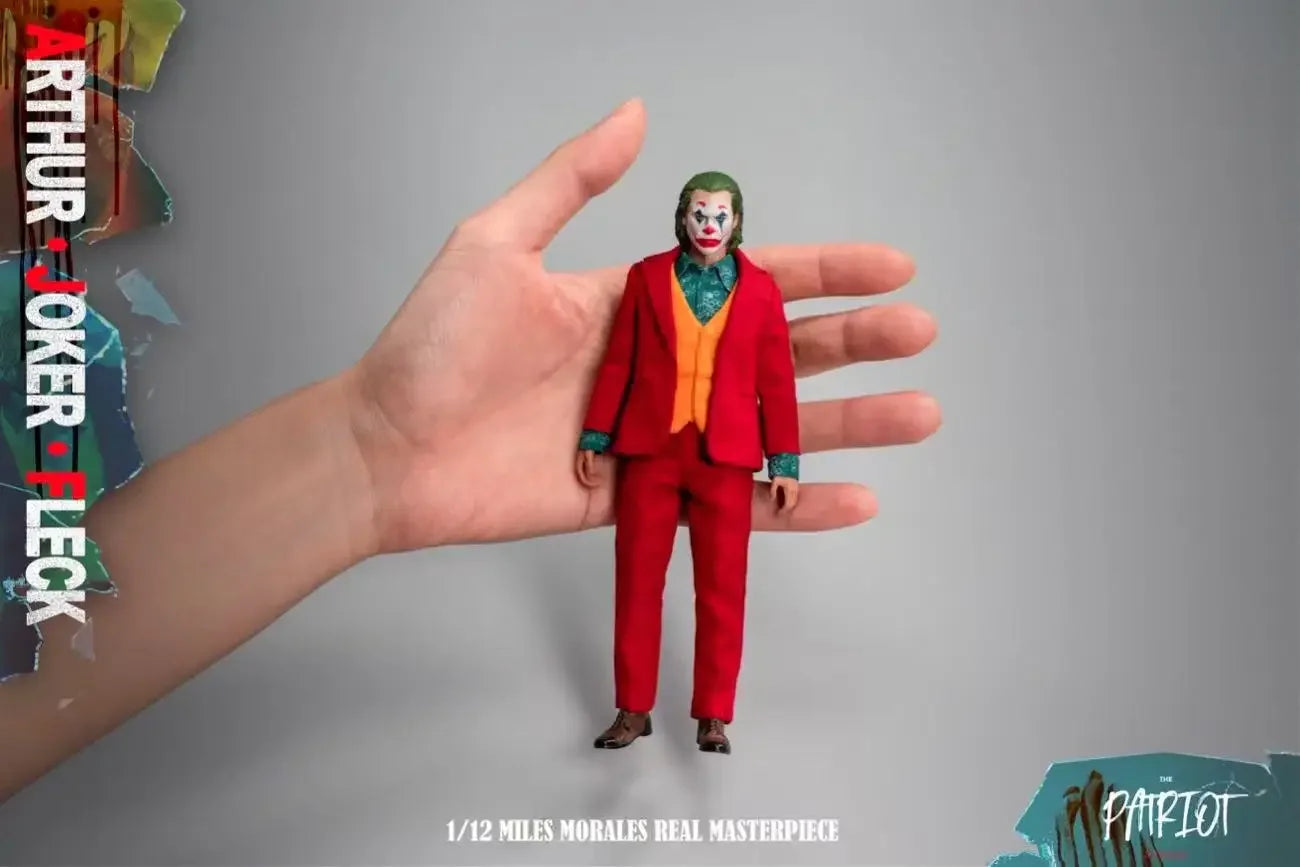 In Stock Original The Patriot Studio 1/12 Scale Clown Arthur Fleck DC Manga Villain Joker 6 Inches Action Figures Collection Toy