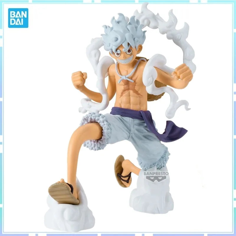 Bandai Original Banpresto Anime One Piece Grandista Monkey D. Luffy Gear 5 PVC Actionfigur Modellsammlung Spielzeug Geschenke