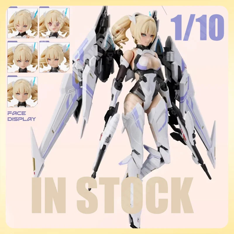 In Stock Ms Generrl Falcon Assembly Model Kit Girl Mecha Break 1/10 Valravn Ubp-Ro2t Weaponry Action Figures Collection Toys