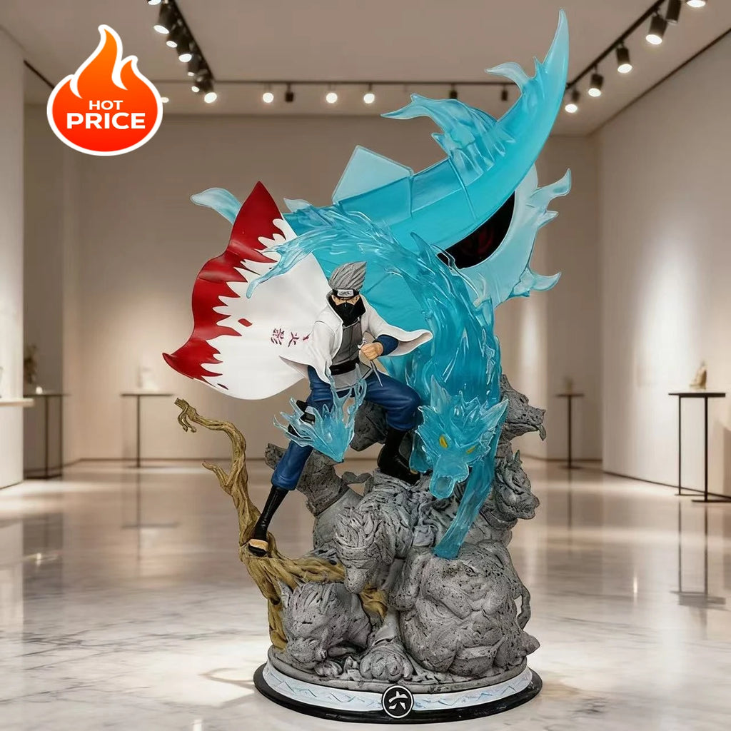 28 cm PVC Naruto Gk Anime Actionfigur Hatake Kakashi Spielzeugfigur Statue Ornament Sammlung Modell Decora Figur Weihnachtsgeschenk