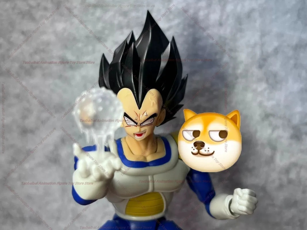 Big Monster General Studio, 24,000 Combat Power, Vegeta Accessory Pack, 4 Faces, A Detector, and A Hand-shaped Energy Ball