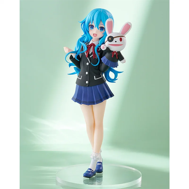 [Pre Sale] Genuine Anime Toy Date A Live Series Yoshino Academy Uniform Rabbit Girl Figurine Model Ornament Toy Gift