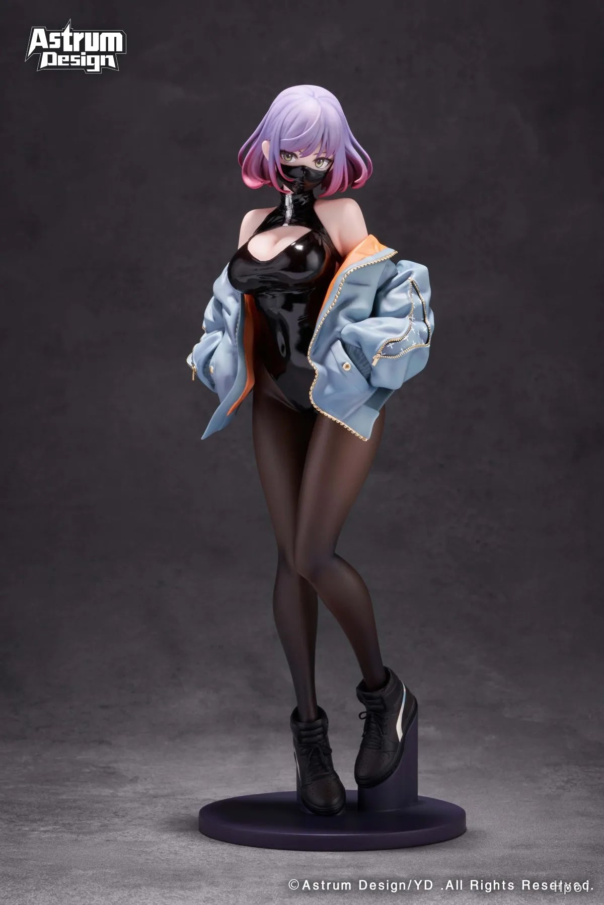 2 Styles Astrum Design YD Luna Anime Figure Black Pink Mask Girl Action Figure PVC Collectible Model Doll Toys