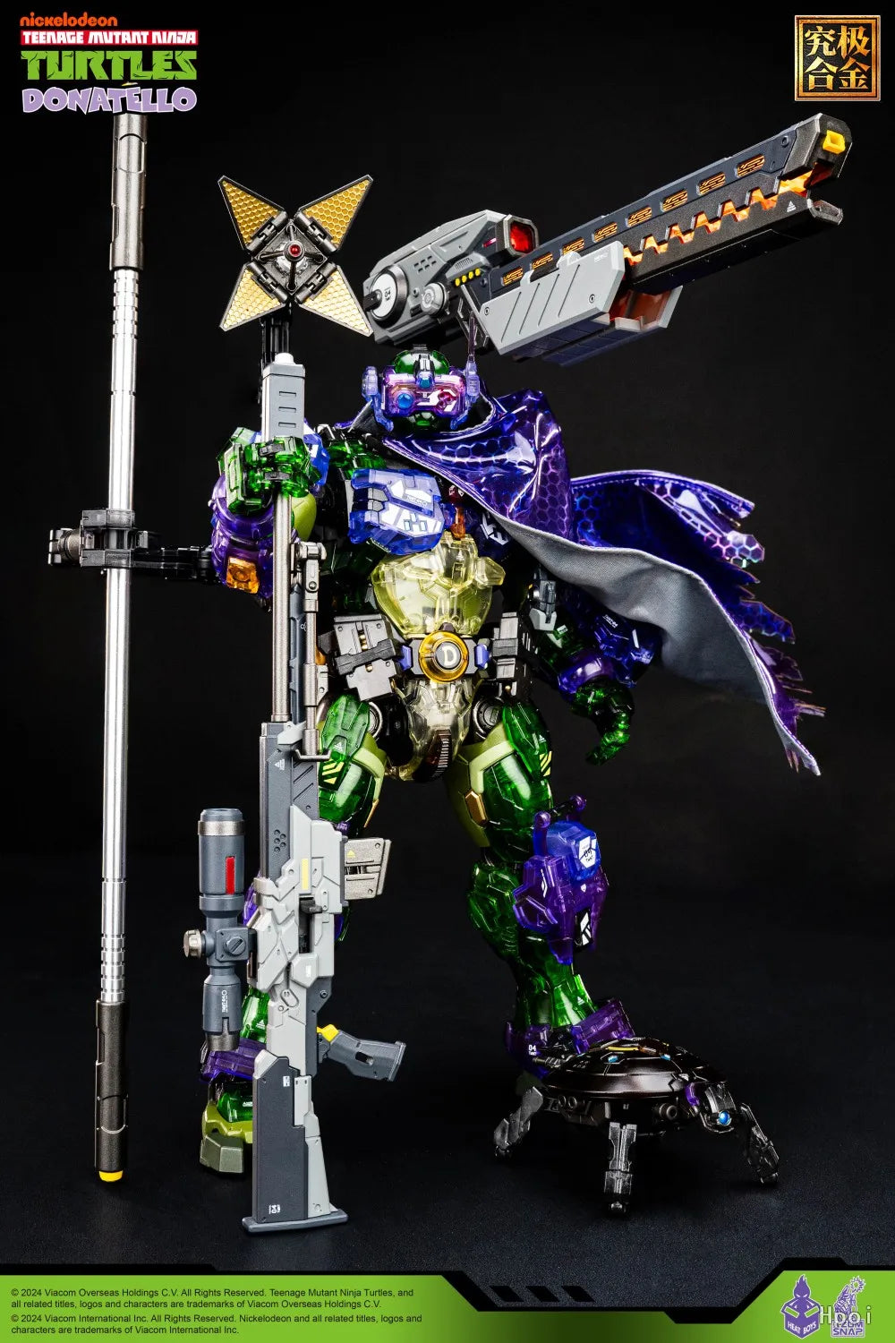 【UA】 HEATBOYS MechaHeat Series Alloy Mecha TMNT Donatello Limited Edition Action Figure Model Toy Gift