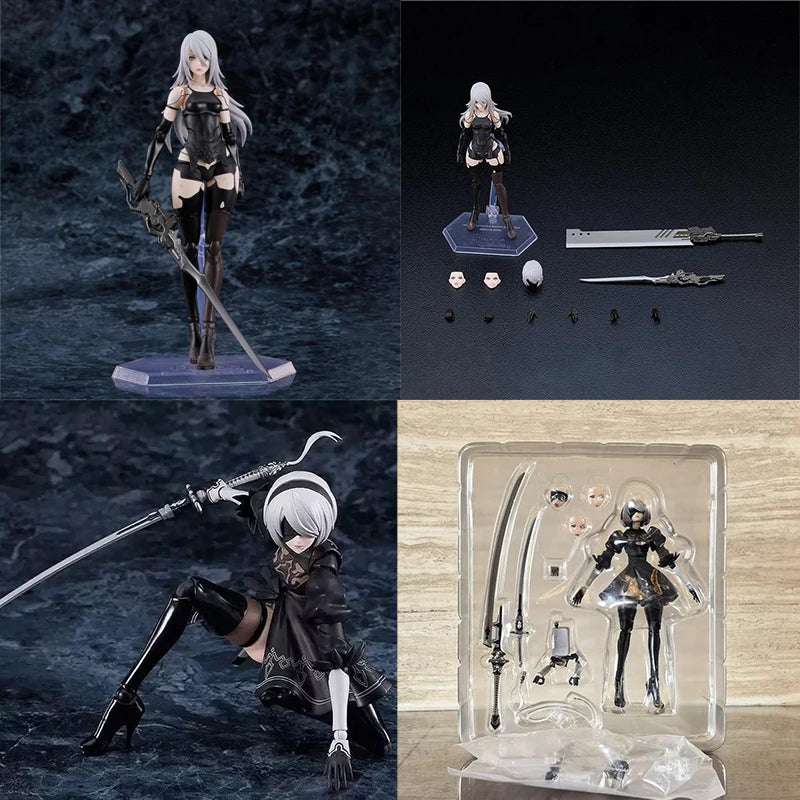 New Ko Figure Figma A2 Fgurine Nier: Automata 2b Articulated Action Figure Model Ornament Collection Toys Gift In Stock