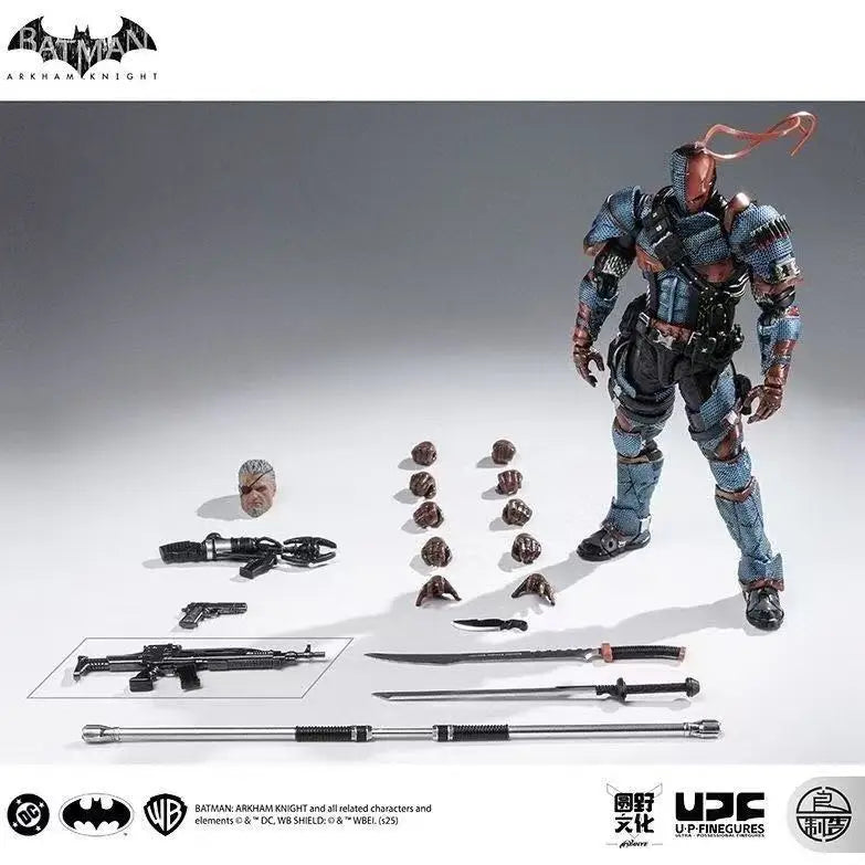BEST MADE Batman Akka Knight Deathstroke Finished Movable Figure Collectible Gift Ornament