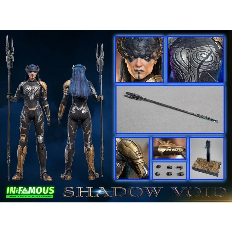 IN-FAMOUS Original Avengers 41\6 Action Figure Series Space Wizard Umu Throat\IF001\IF002 Action Figure Model Toys Movable Model