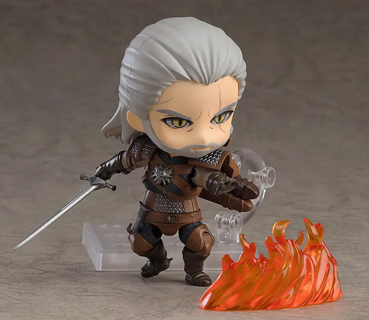 10cm Geralt of Rivia 907 907# Action Figure Toys Christmas Gift Doll With Box