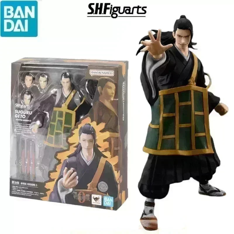 Anime Figures Toy Bandai Original SHFiguarts SHF Jujutsu Kaisen Todo Aoi Satoru Gojo Itadori Yuji Fushiguro Megumi Ryomen Sukuna