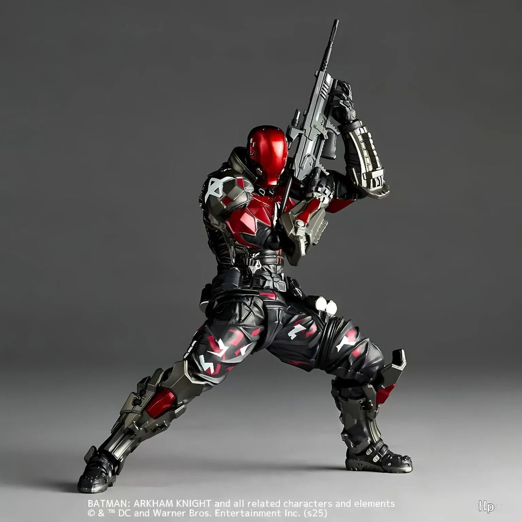 Original Kaiyodo Revoltech Amazing Yamaguchi Batman Arkham Knight Ver 1.5 In Stock Anime Action Collection Figures Model Toys