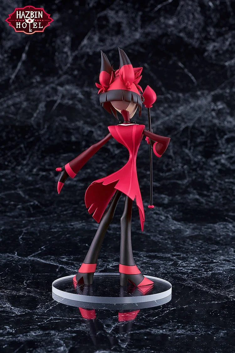 Original POP UP PARADE Hazbin Anime Hotel Alastor Action Figure Toys PVC Model Collection Animation Figurine Doll Gift