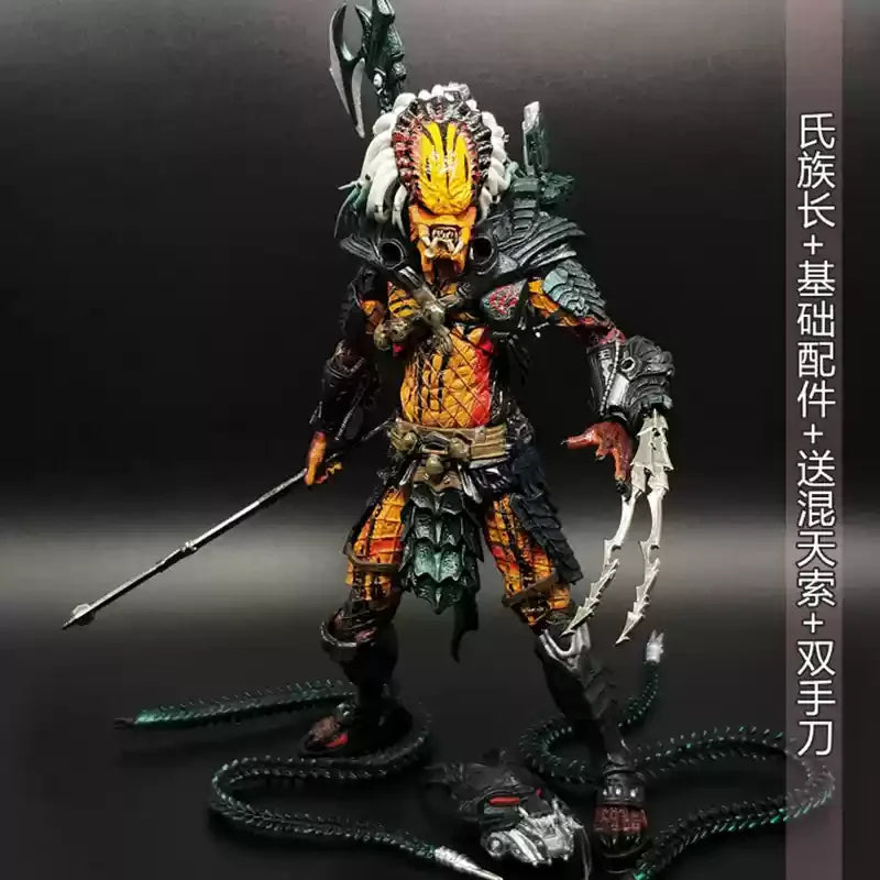 Predator Vs. Alien (Avp) Action Figure Set - Highly Articulated Movie Collectible (Gift For Fans) 20cm