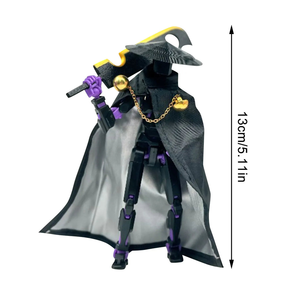 New Death/Swordsman Titan 13 Action Figures T13 Multi-Jointed Movable Lucky 13 Action Figure Nova 13 Action Figure Dummy Gift