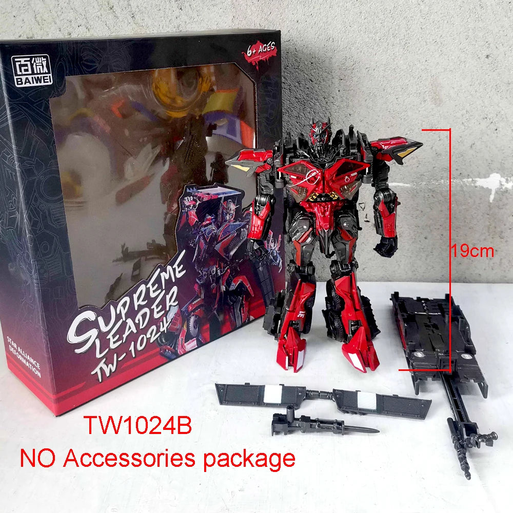 Baiwei Ironhide Transformation Toys Model TW1026 Expert Optimus Commander Robot OP01 Autobots Sentinel Prime TW1024
