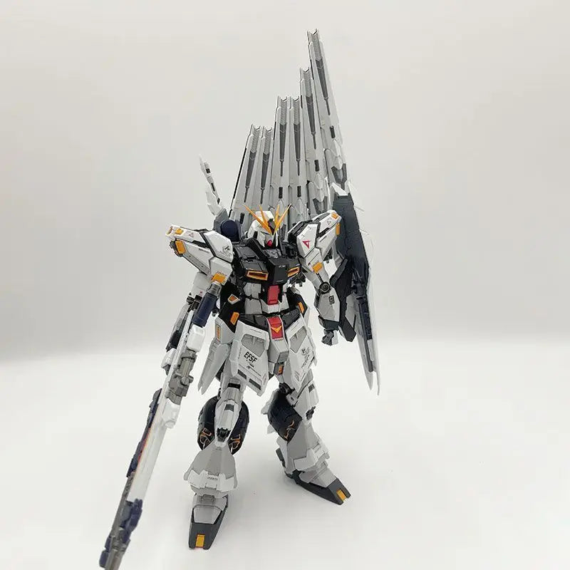 【IN STOCK】 V-TIGER 1/100 VT02 NU Soldier Assembly Model Toys RX-93-v2 YUJIAOLAND V Mecha GK Pre-coating Alloy Skeleton Model