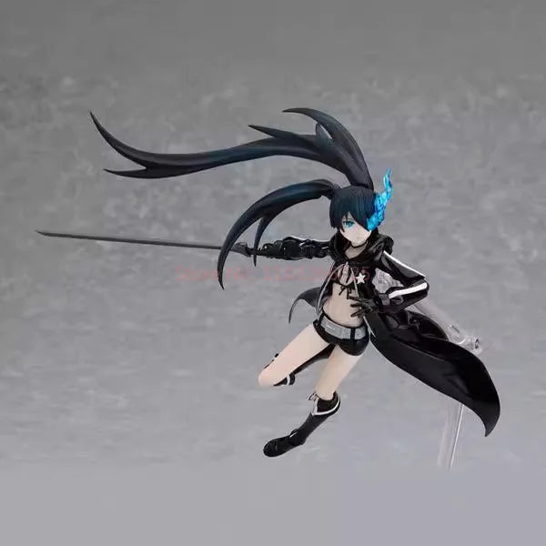 15cm Black Rock Shooter Brs Two Colors Beautiful Anime Girl Figure Boys Collection Model Doll Desk Decoration Gk Statue Toy Gift