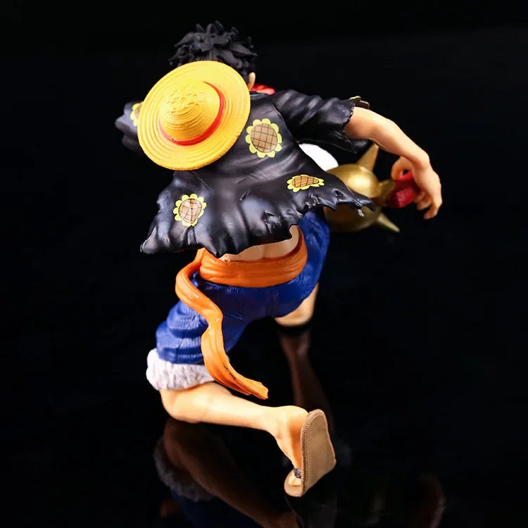 Anime One Piece Ruffy Actionfigur Blow Kneeling Zwei Stile Sammlerpuppe Dekoration Modell Spielzeug Geburtstagsgeschenke Anime Figur