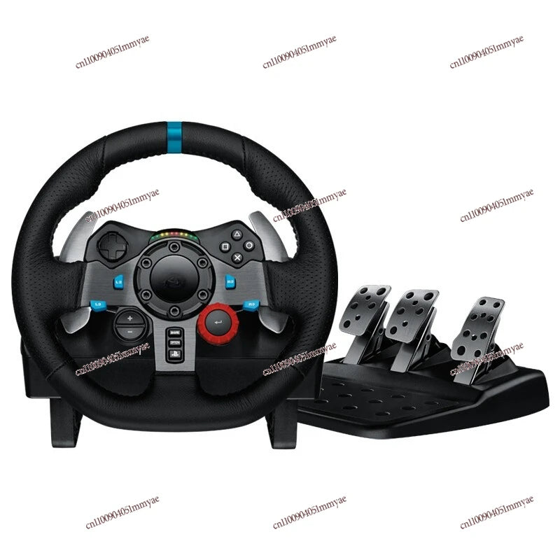 G29 G923 Racing Simulation Driving PS3/PS4/PS5 Force Feedback Steering Wheel + Gear Lever
