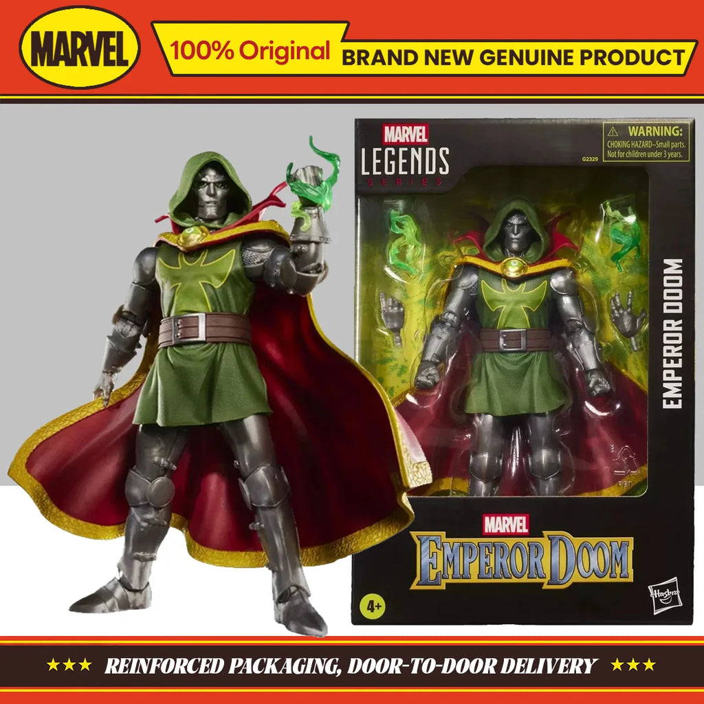 Hasbro Marvel Legends Series Fantastic Four Emperor Doom 15CM Action Figure Collection Original Toys Model Ornament Gifts
