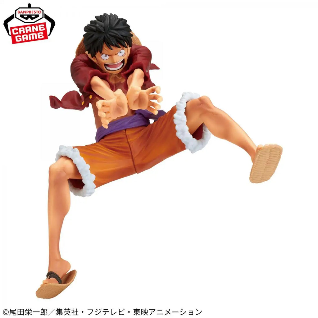 Original BANDAI BANPRESTO ONE PIECE MAXIMATIC MONKEY D.LUFFY SPECIAL Anime-Figuren, Kinderpuppen, Sammlermodellspielzeug