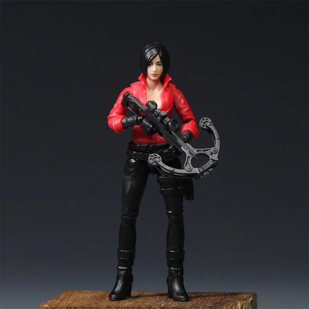1/18th Acid Rain Dark Source Plant Green Female Residents of the Soldier Evil Full Set Moveable Action Figure About 3.75" Fans