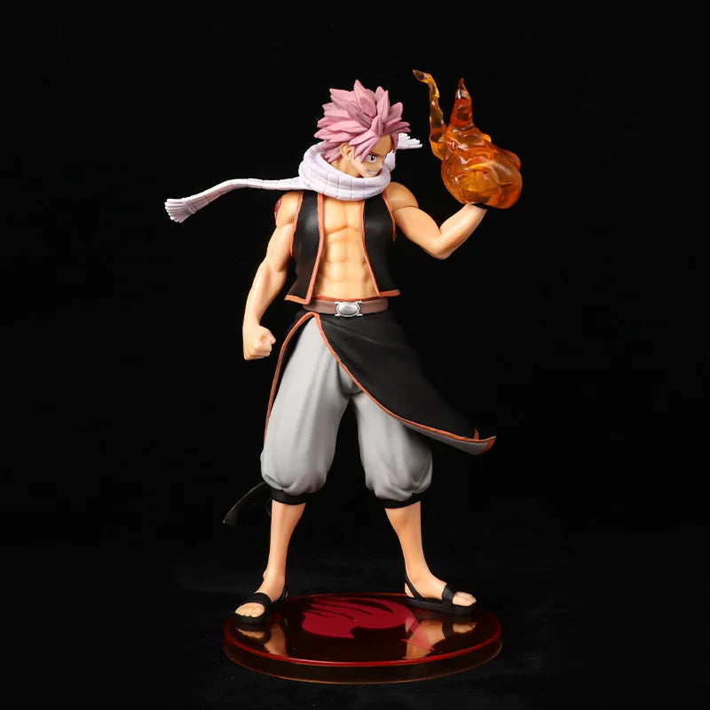 23CM Аниме FAIRY TAIL Etherious Natsu Dragneel Резервна ръка Пламък Специални ефекти Част Постоянен Модел Играчка Подарък Фигурка