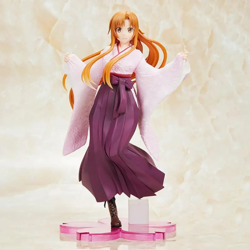 Genuine Original Taito Sword Art Online Alicization War of Underworld Coreful Figure Asuna Cherry Blossom Kimono Figure Model