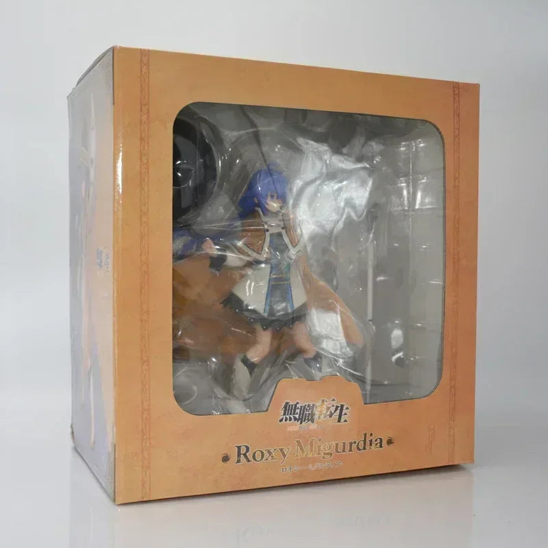 18cm Roxy Migurdia Bunny Girl Anime Figure Mushoku Tensei Jobless Reincarnation Sylphiette/Eris Action Figure Model Doll Toys
