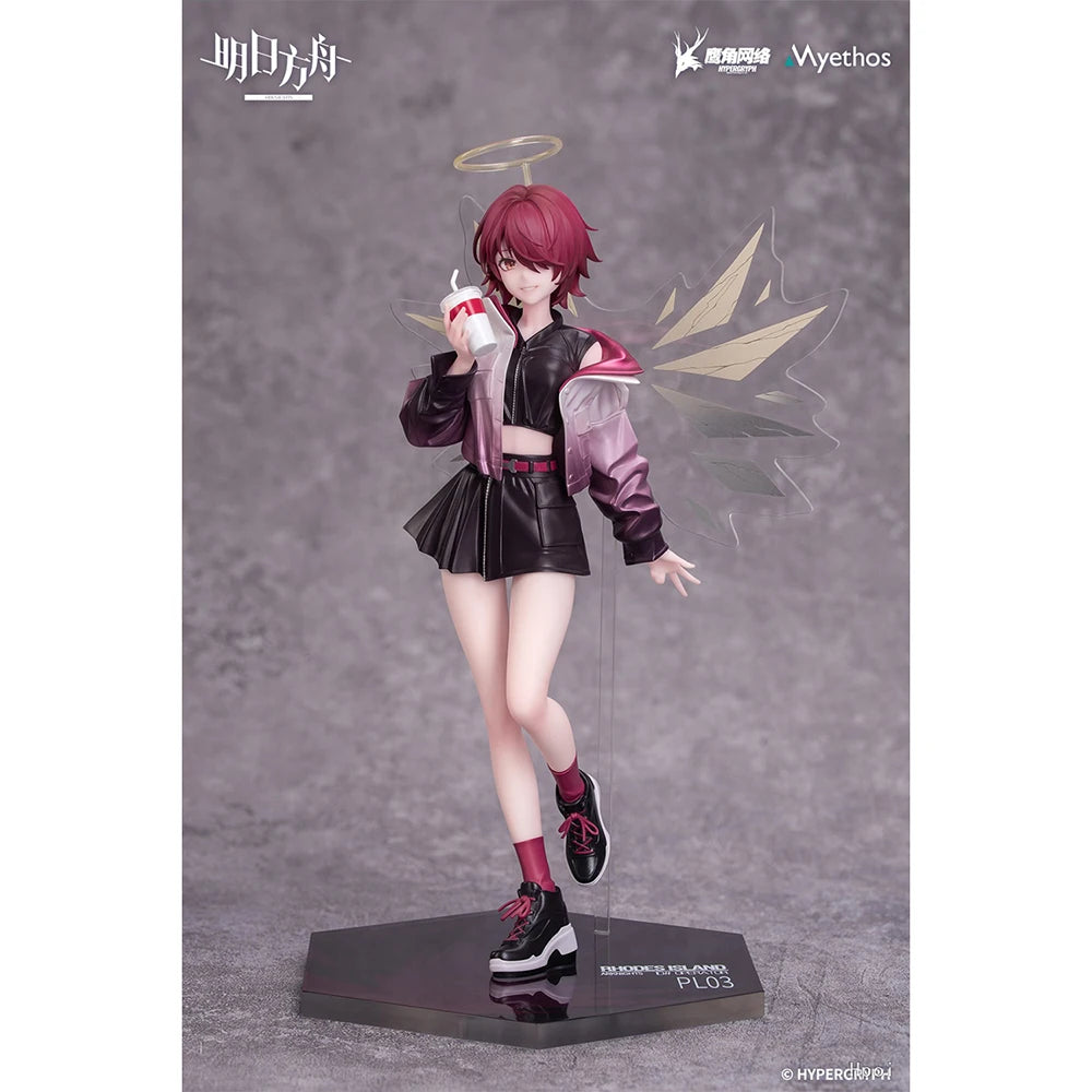IN Stock Original Myethos Gift+ Arknights Exusiai Ambience Synesthesia Ver. 1/8 Anime Figure PVC Model Collectible Toys 22Cm