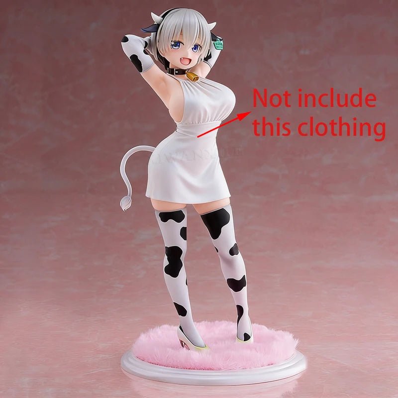 27cm PINKMANGO Shisuta-erufu By Sorananiiro Anime Girl Figure Nun Elf Action Figure Tsuki Uzaki Figurine Model Doll Toys Gifts