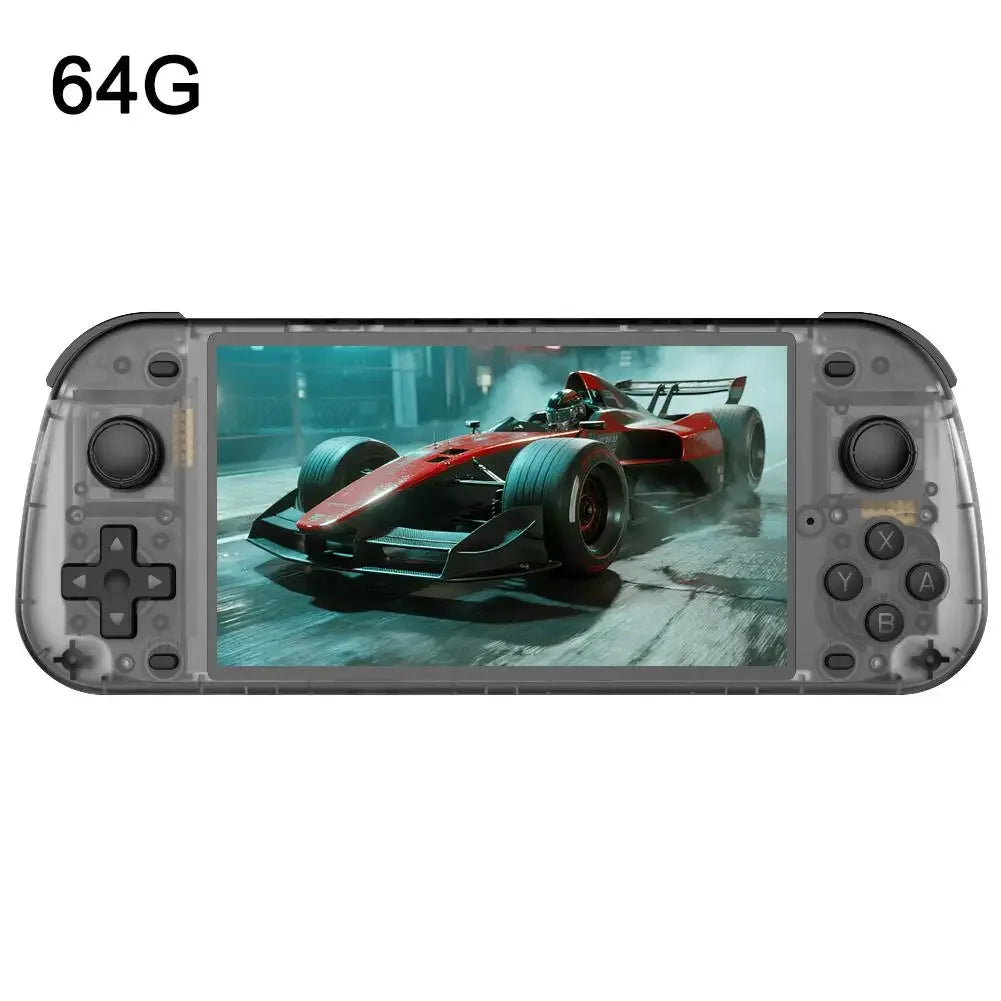 For R50S Retro Handheld Game Console With 128G Built-in HD Games, System 18000+ IPS 4k Source Classic Held Screen Open Y5B6