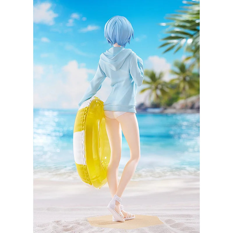 Good Smile Company Evangelion Asuka Shikinami Langley Beach Queens Pop up Parade Ayanami Rei  Anime Figure Action Model Toys
