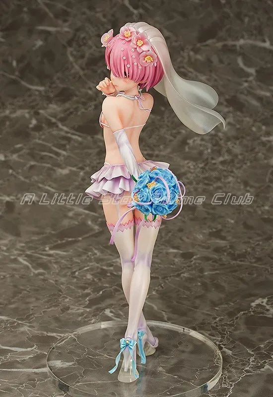 В наличност Оригинална Phat! Re: ZERO - Starting Life in Another World RAM Сватбена рокля Аниме Фигурки Модели Колекция Играчки Подаръци