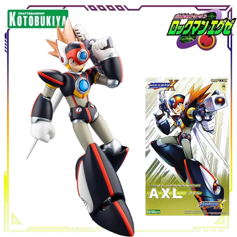 Kotobukiya Original Rockman Series Froude EXE\Axel White Ver Action Figure Model Toys Movable Model Ornaments Gifts Fo Boys
