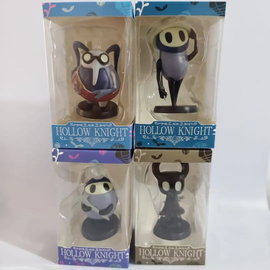 Q Version Hollow Knight Silk Song Knight Hornet Grub Zote Quirrel Shade Cornifer Myla Pvc Figures Model Doll Toy Collection Gift