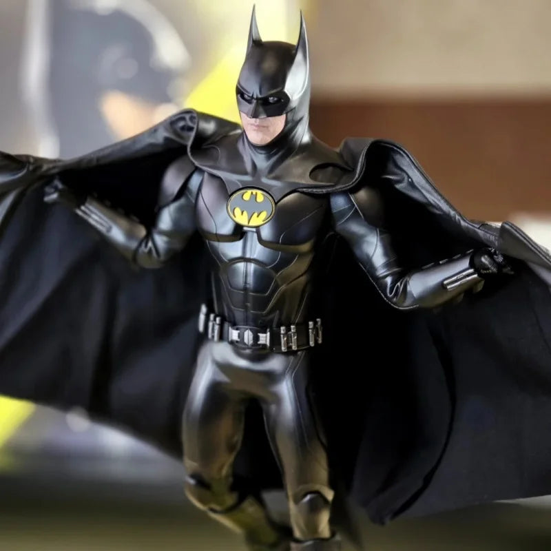 Genuine HOTTOYS HT 1/6 Scale MMS692/MMS693 Batman Action Figures 1989 Version Keaton Batman Collectible Model Toy Birthday Gift