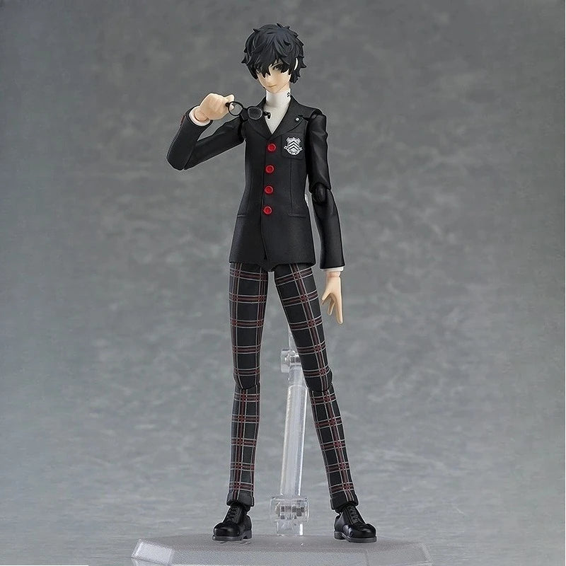 Max Original Figma Series《Persona 5: Ren Amamiya》Anime Action Figure Assembly Model Toys Collectible Model Ornaments Gifts For