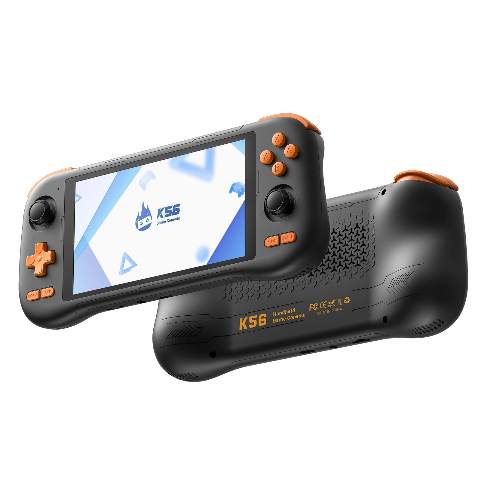 K56 Portable gaming console 5.5'' touch screen with 50 + emulators up to 27000 + retro games for DC/MAME/SS/Arcade/3DS