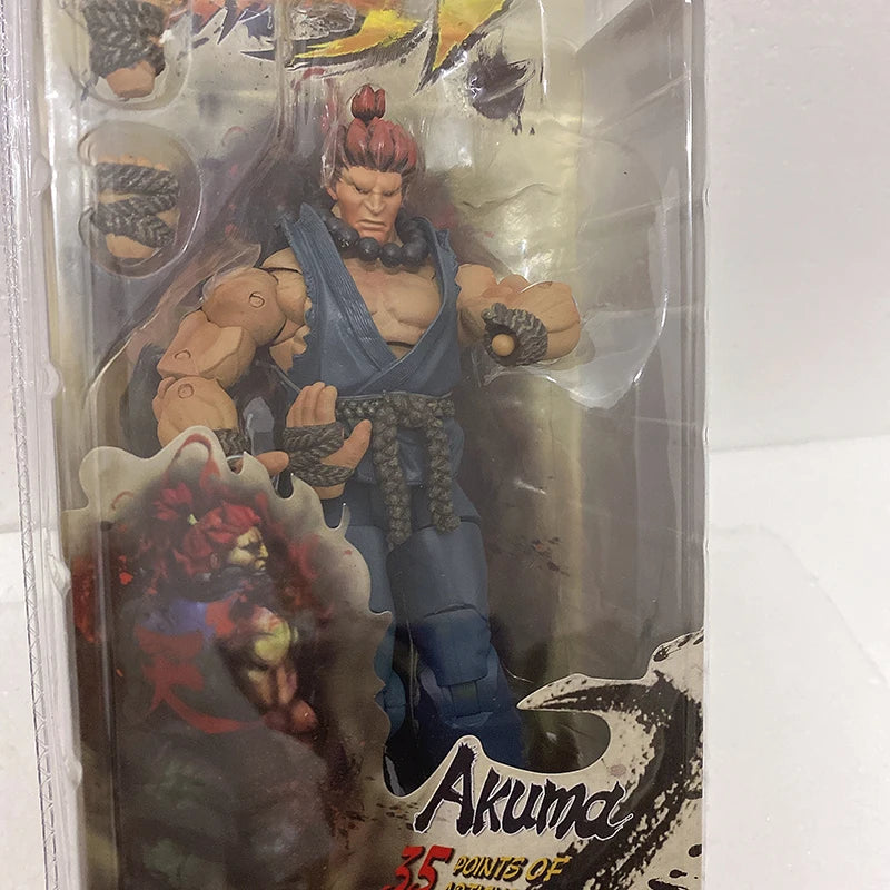 NECA Ken Ryu Figure Chun Li Hoshi Akuma Chunli Gouki Guile Action Figure Toy Doll Gift Movable Decoration Birthday Gifts